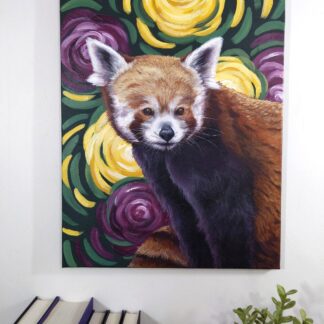 Red Panda Original Painting 16x20"