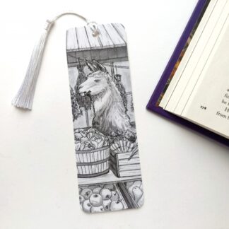 Llama Bookmark: 2x6"