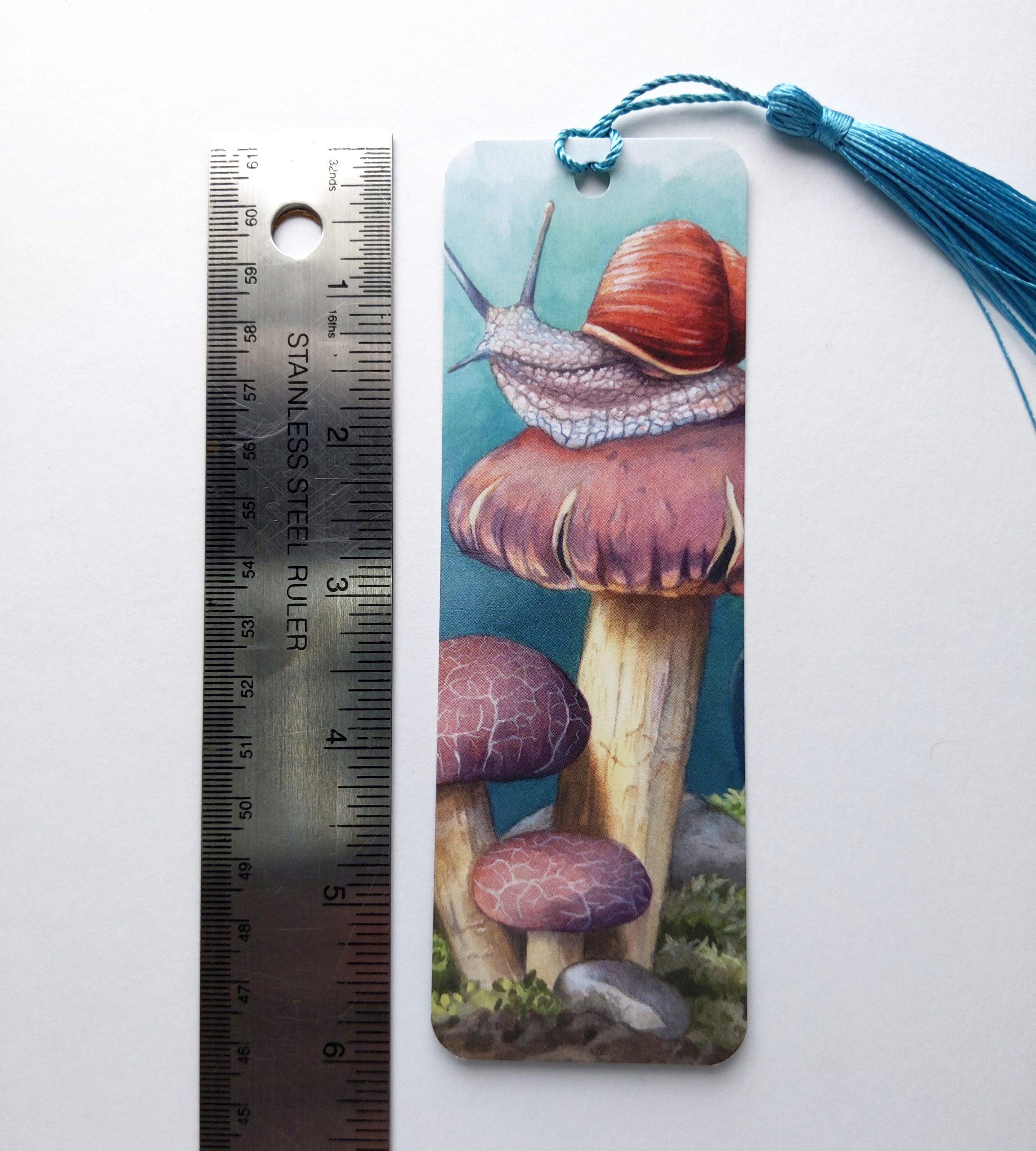 Mushroom - Metal Bookmark