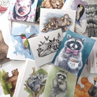 *B-Grade* Greeting Card Mystery Pack- 4.25"x5.5"- Set of 5 with Envelopes